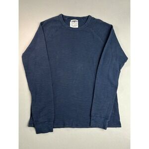 Lucky Brand Women's M Lived In Thermal Long Sleeve Shirt READ